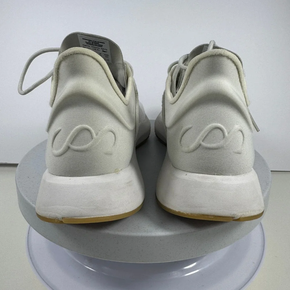 Saysh One Women's‎ White Jacquard Microsuede Sneakers Allyson Felix Size US 5.5